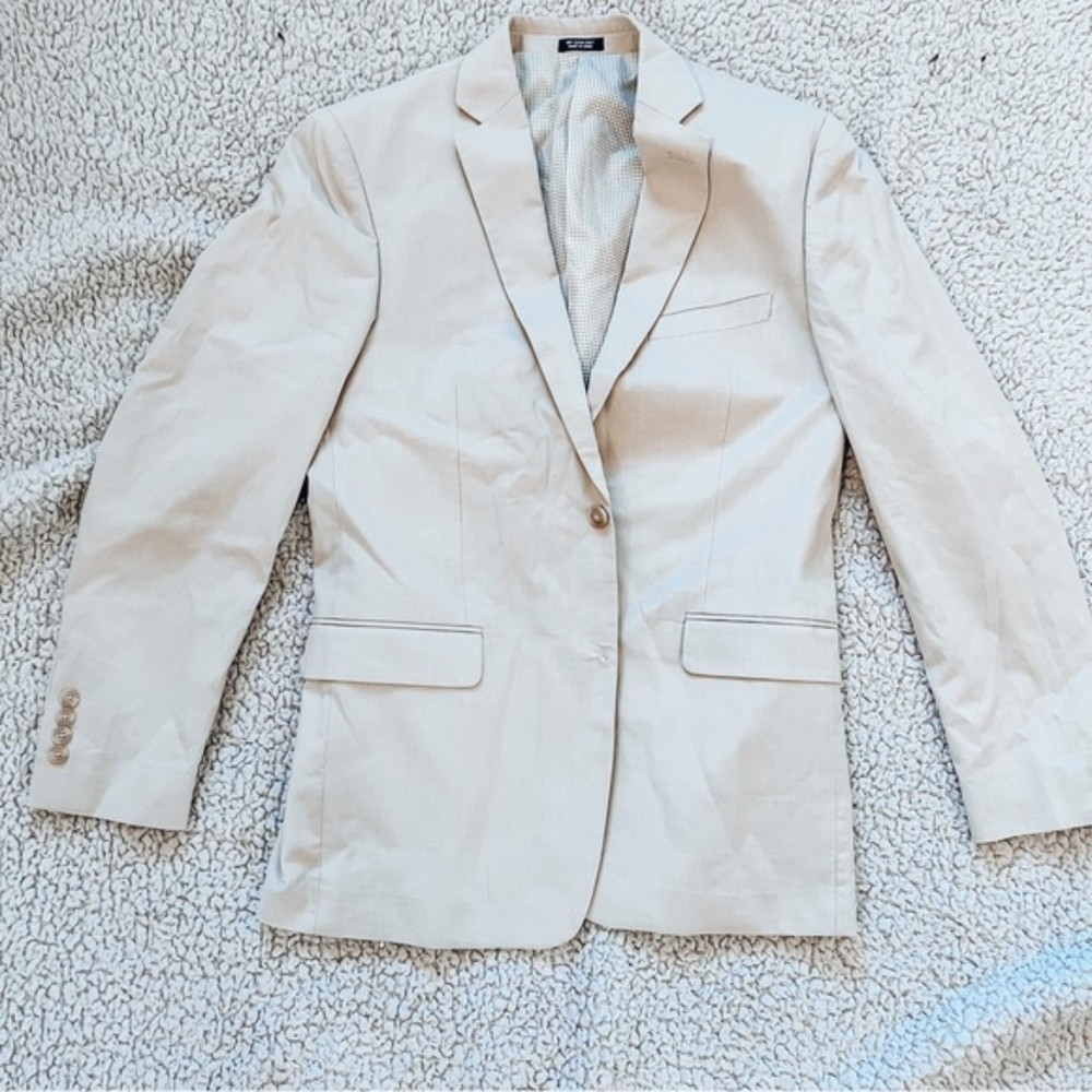 mens beige Saddlebred formal jacket size 38R